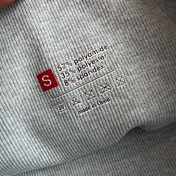 Gymshark Leggings Womens Small Vital Seamless Green Gray - Picture 5 of 8